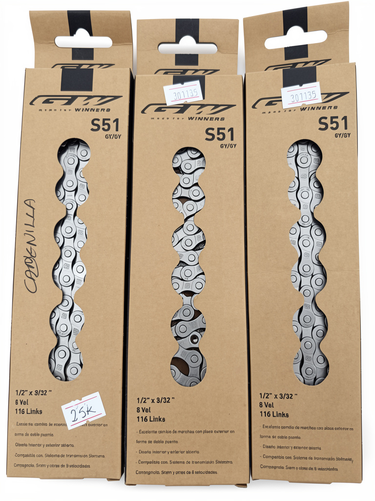Cadenilla 8V, GW 1/2"X3/32"
