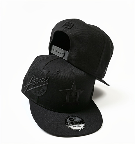 Gorra Astros Negro total