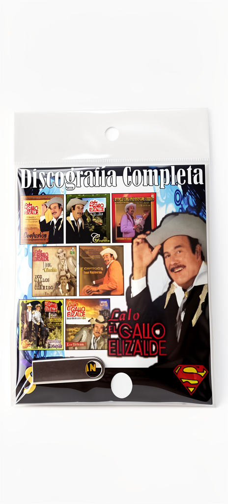 Usb lalo el gallo elizalde discográfia completa