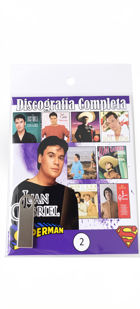 Usb Juan Gabriel discográfia conpleta