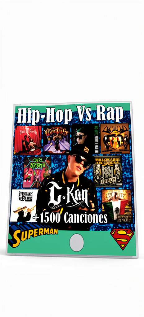 Usb hip-hop vs Rap + de 1500 canciones