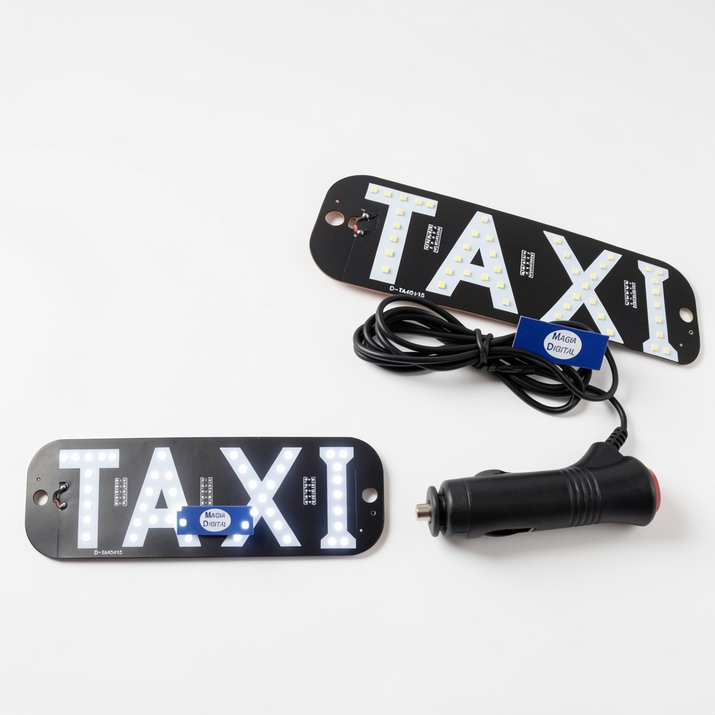 LETRA TAXI ILUSTRACIÓN