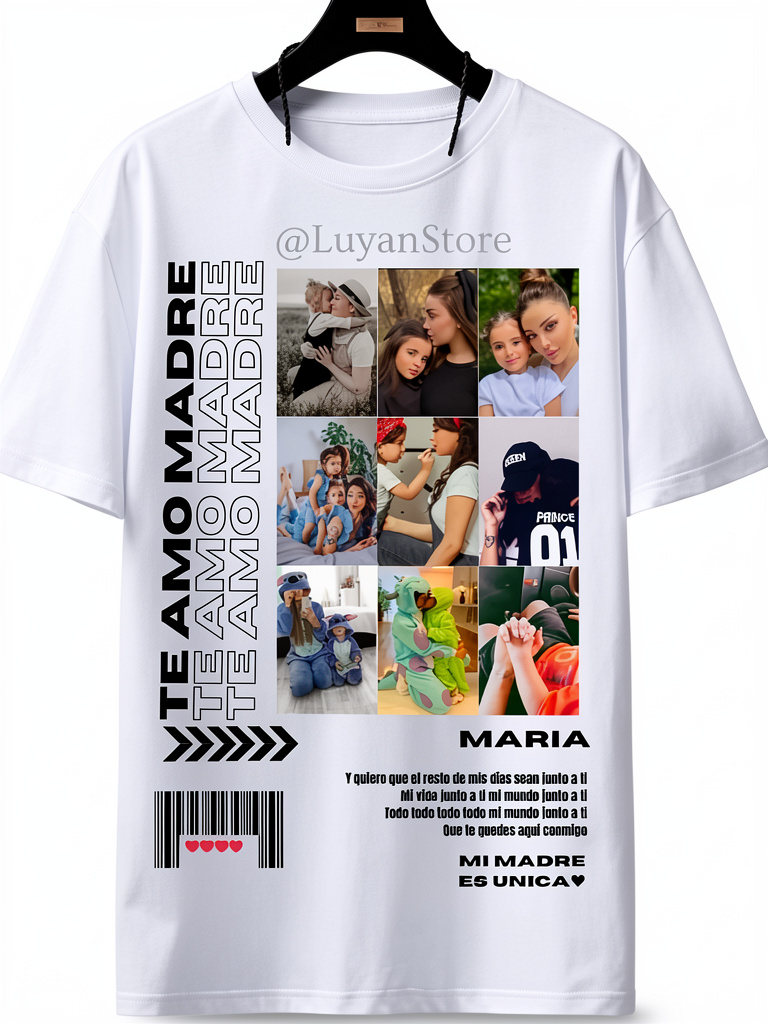 Franelas Personalizadas Clásicas Diseños Grandes