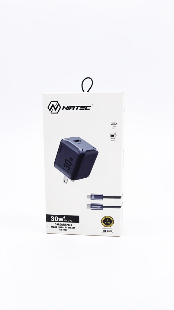 Cargador Tipo C - 30W - Marca NIANTEC