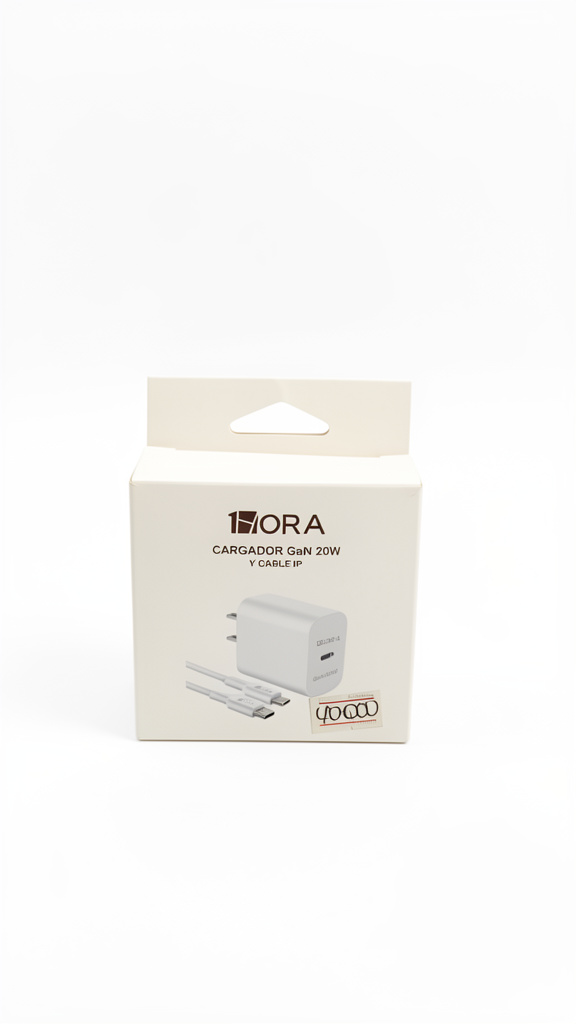 Cargador Tipo C - Iphone - 20W -  Marca 1HORA