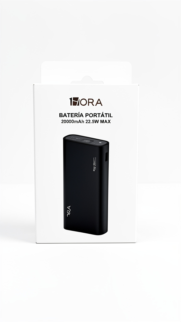 Power Bank - 20.000 - Marca 1HORA - 22W