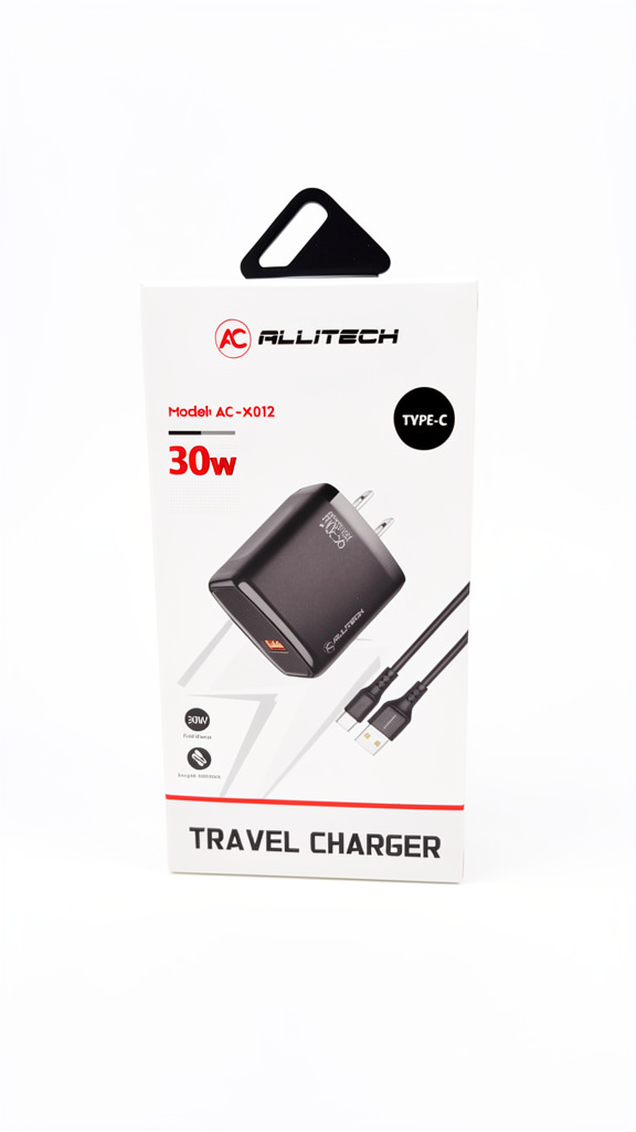 Cargador Tipo C - 30W - Marca ALLITECH - AC-X012