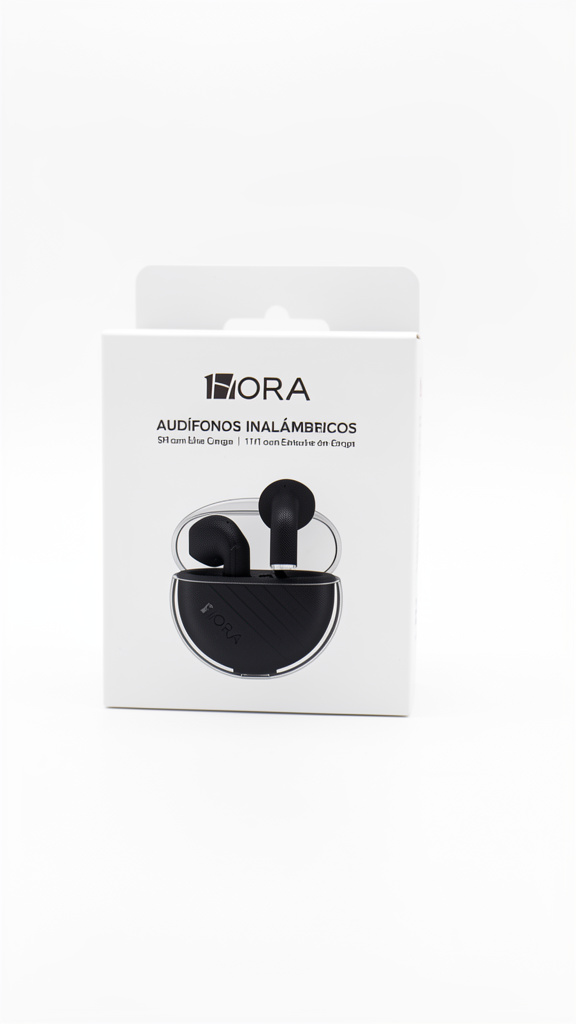 Audífono Inalámbrico Marca 1HORA - AUT 209 - NEGROS