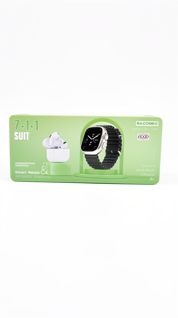 Combo Reloj Inteligente y Audifono Inalámbrico - SUIT