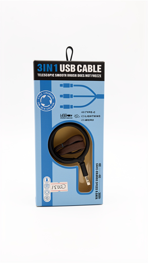 Cable 3 IN 1 USB