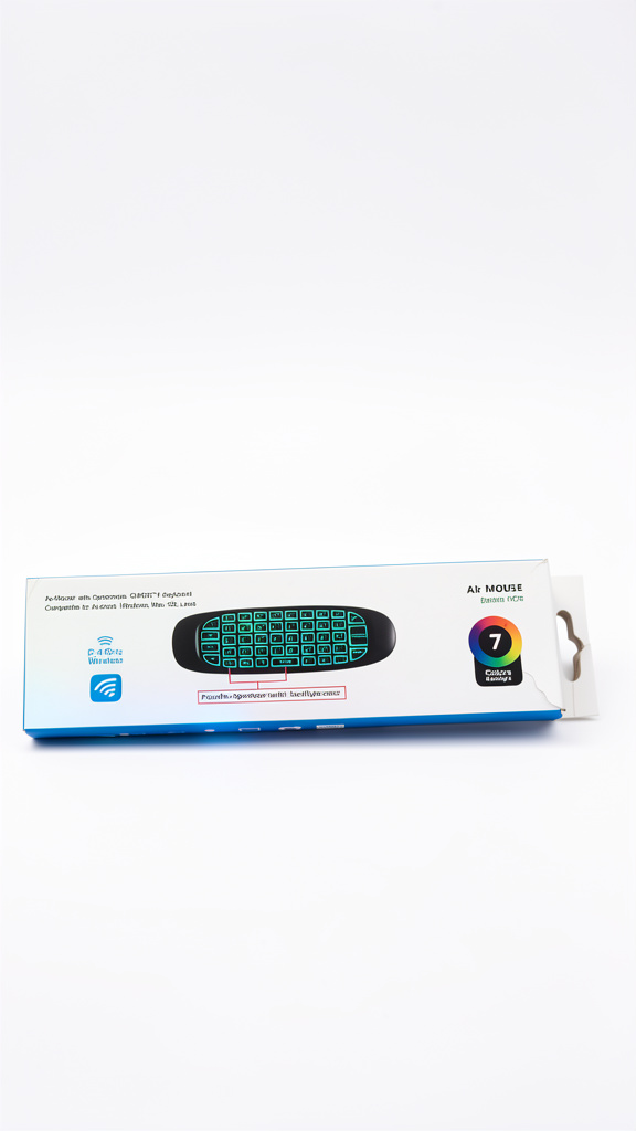 Air mouse backlit RGB