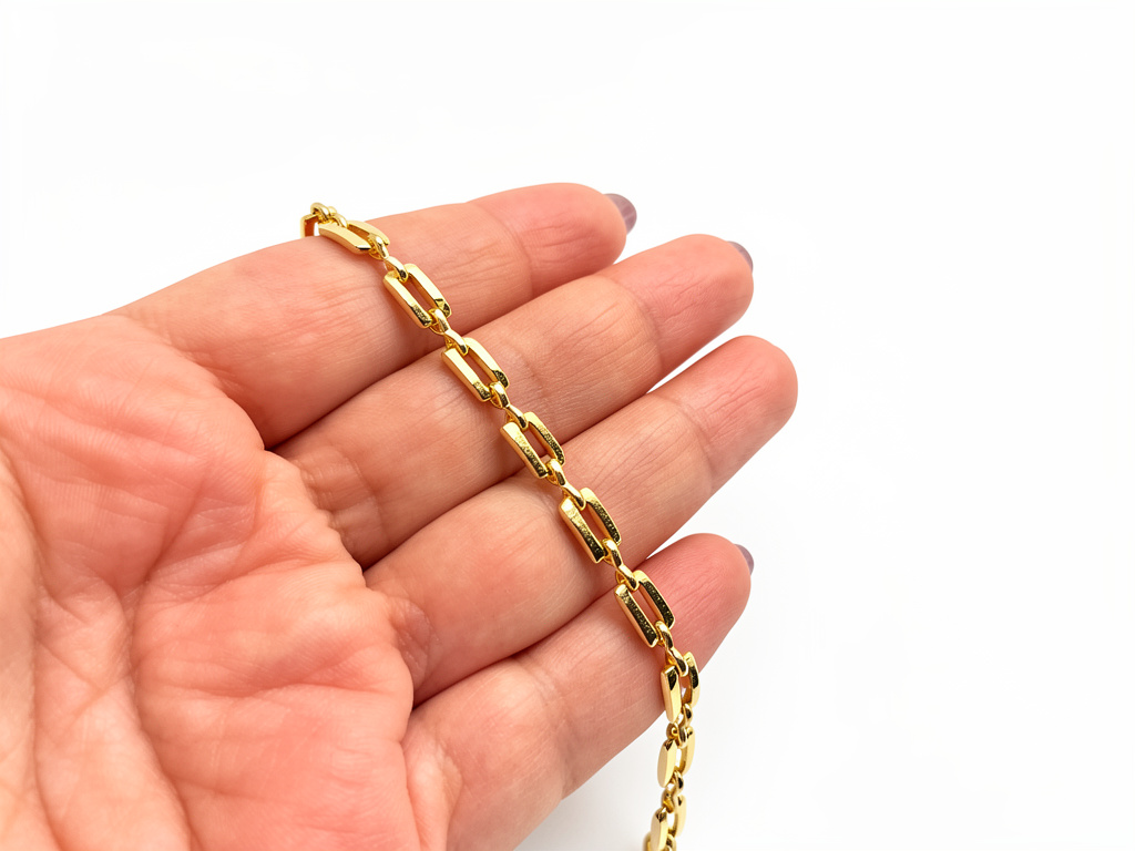 105060 - Pulsera eslabones, Rodio.
