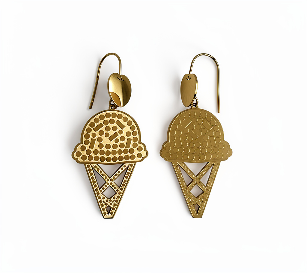 103117 - Aretes cono, Acero.
