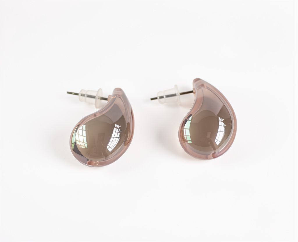 103124 - Aretes gota translucida