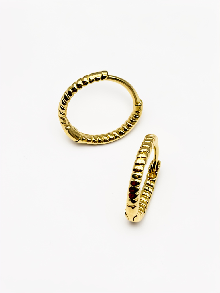 103107 - Candonga mini - 1.1cm, Oro Laminado.