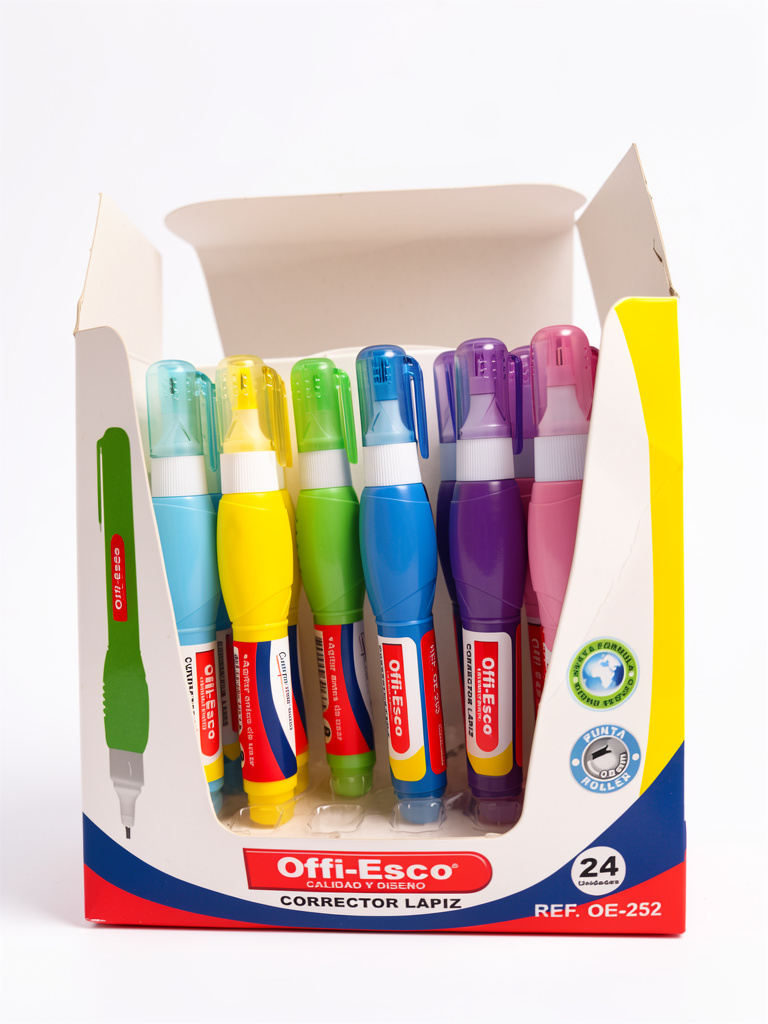 Offi-Esco corrector lapiz surtido