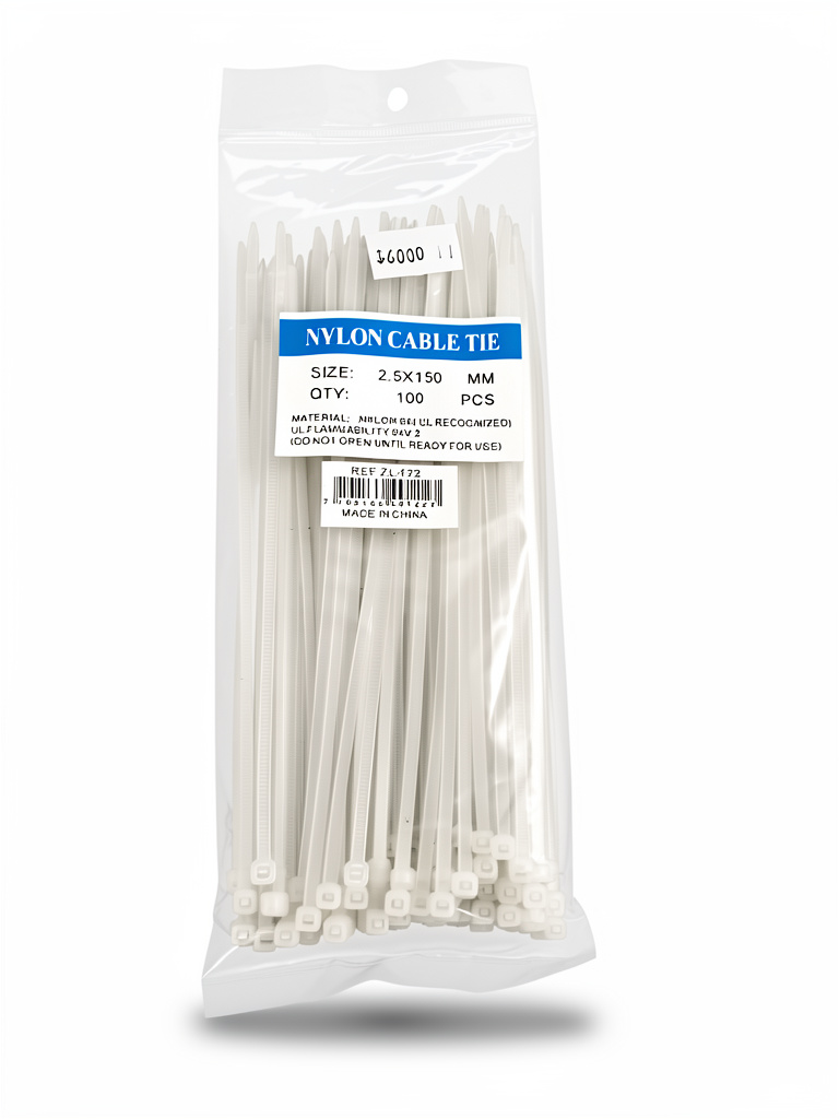 AMARRADERA 15CM BLANCA