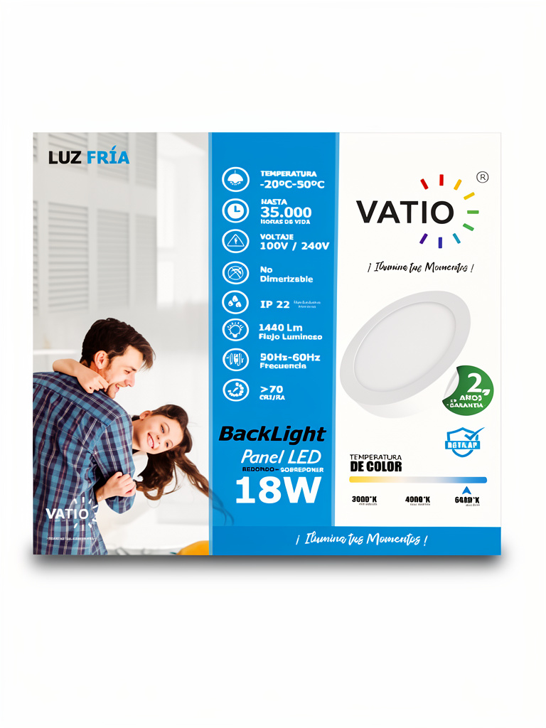 PANEL LED 18W