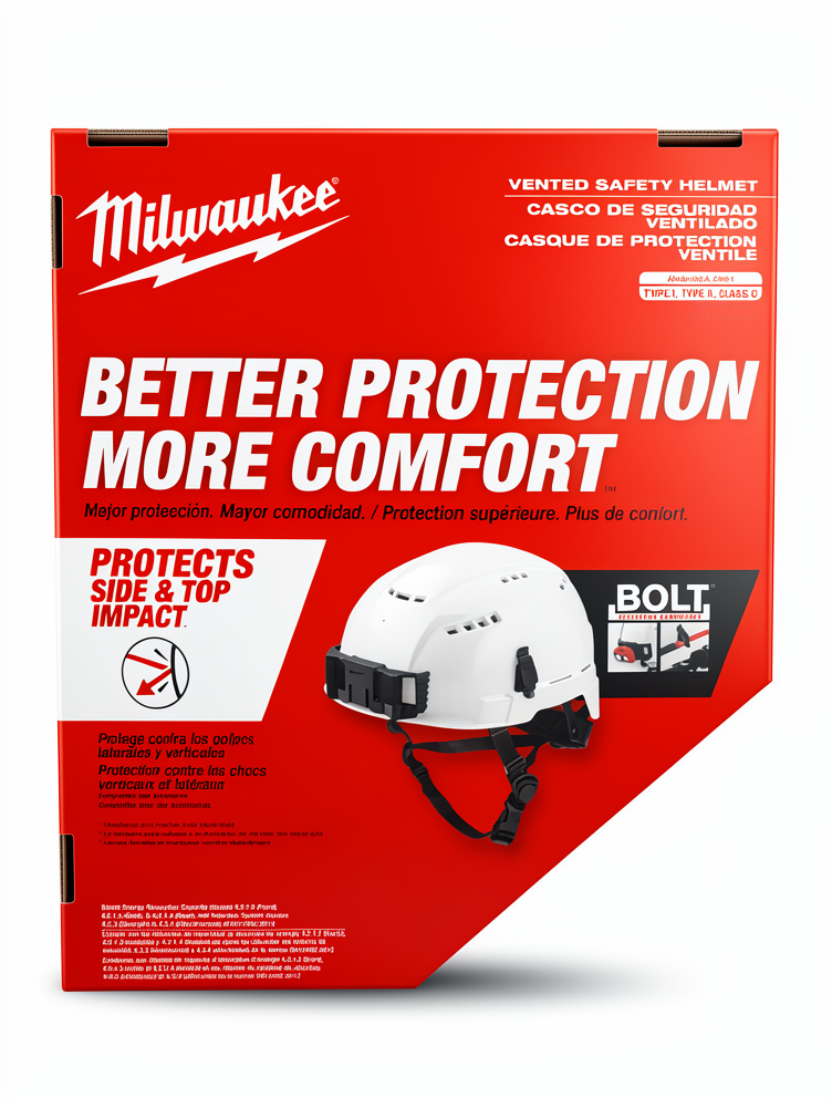 CASCO DE SEGURIDAD VENTILADO MILWAUKEE