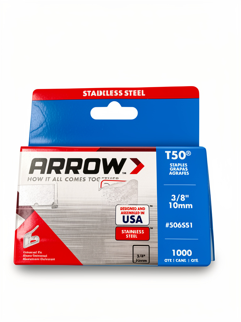 GRAPAS ARROW ACERO INOX 3/8" 10mm 320und