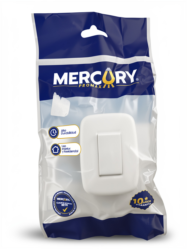 SUITCHE SENCILLO MERCURY BLANCO