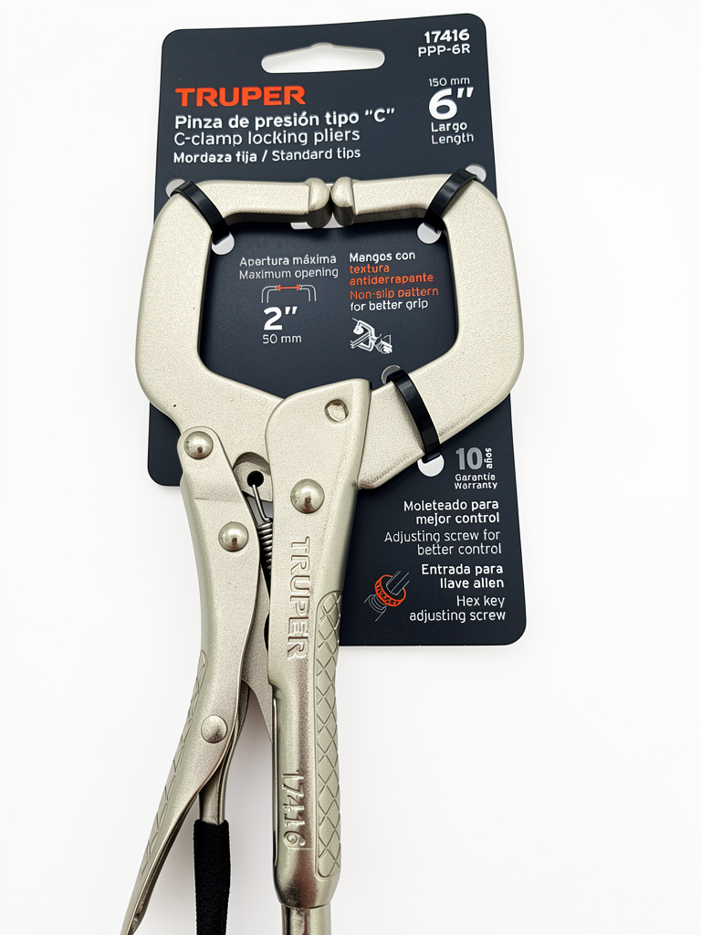 Pinza de presión tipo C 6”