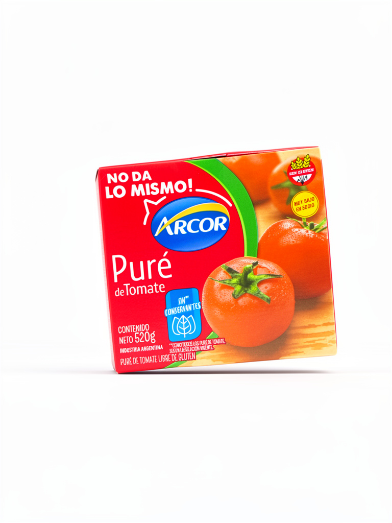 Puré de tomar arcor 520gr