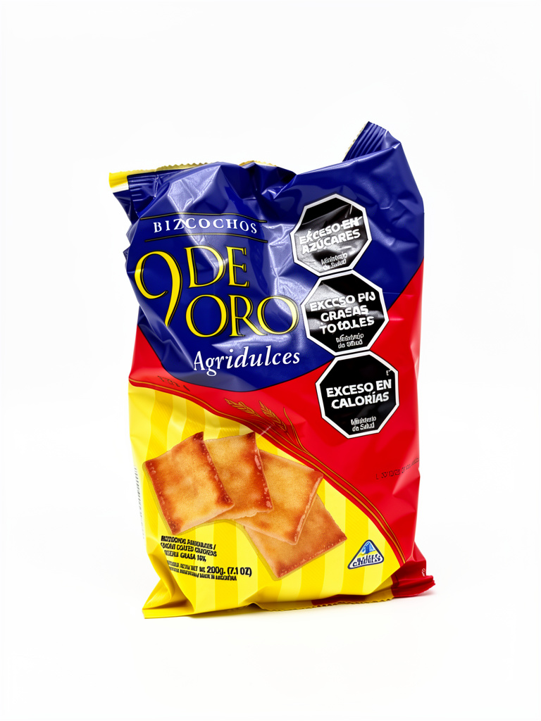 Bizcocho 9 de oro agridulces 200gr