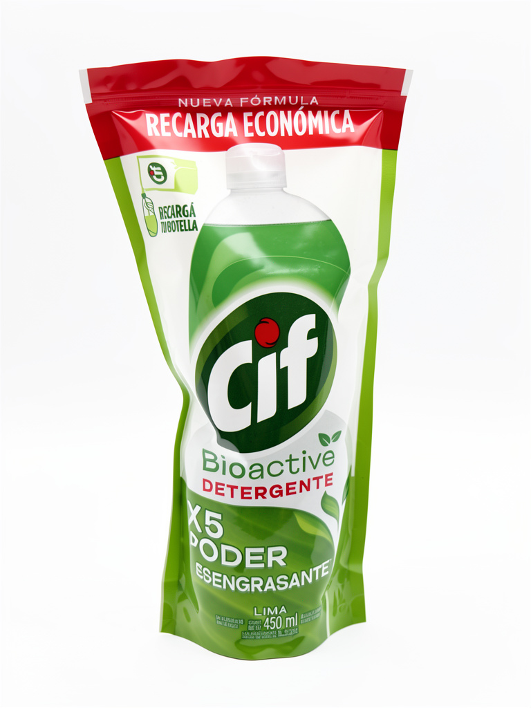 Cif detergente lima 450ml sachet