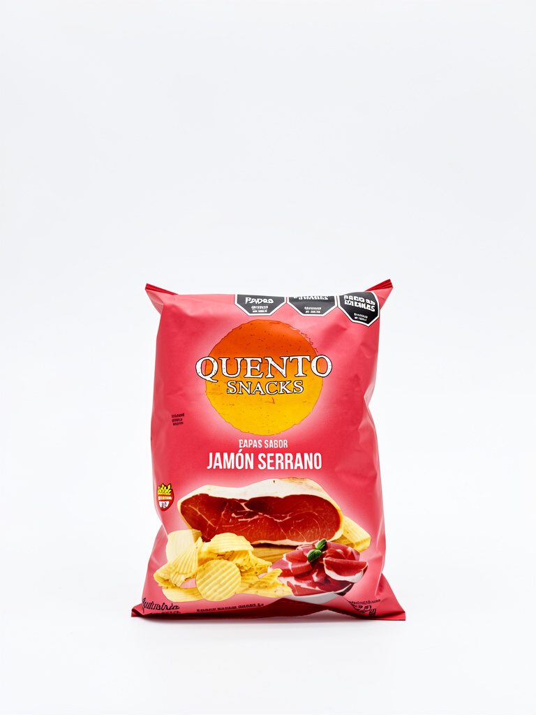 Papas Quento Jamón serrano 82gr