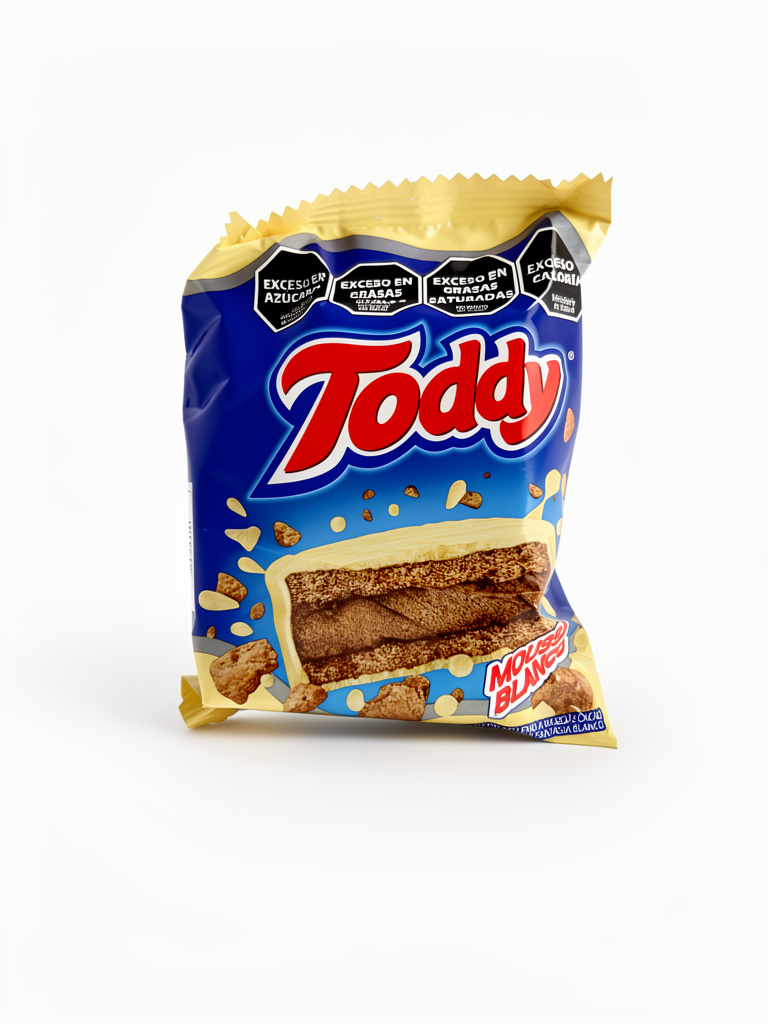 Alfajor toddy mousse blanco 50gr