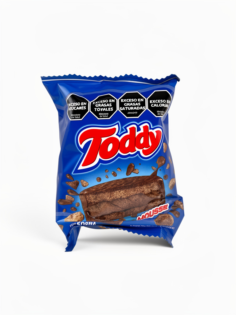 Alfajor Toddy mousse