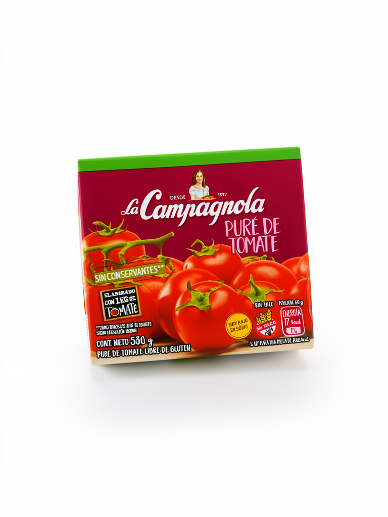 Puré de toma la campagnola 530gr