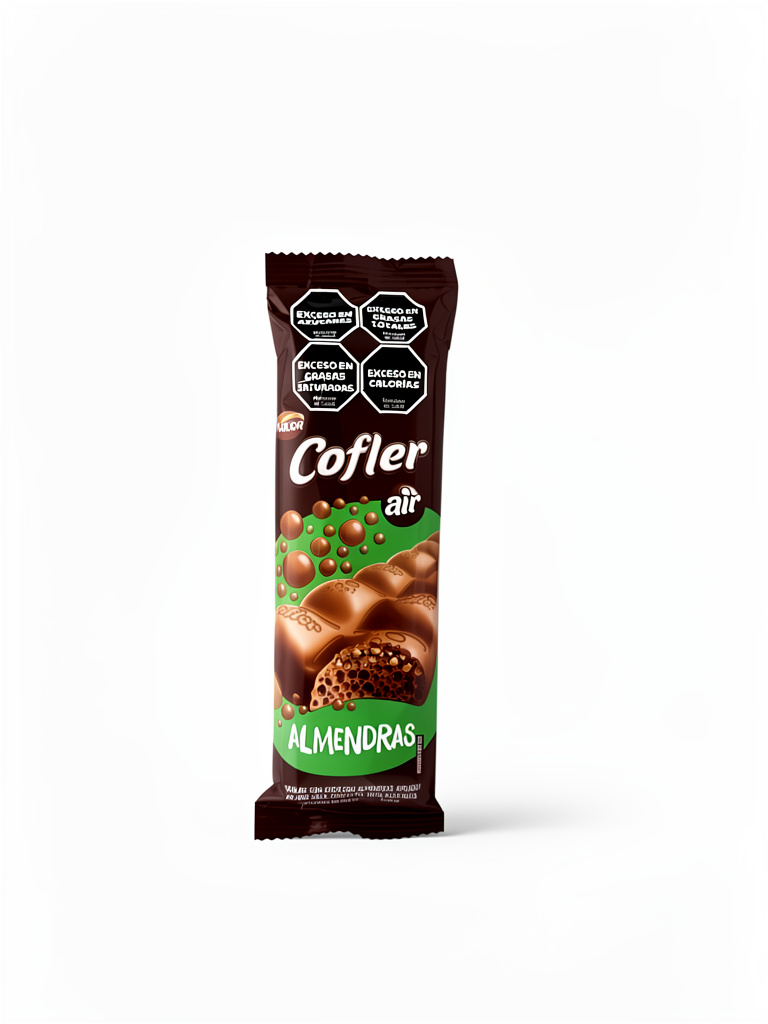 Chocolate Cofler Air c/almendras 55gr