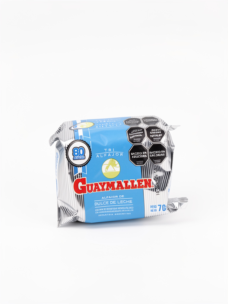 Alfajor Guaymallen Triple blanco