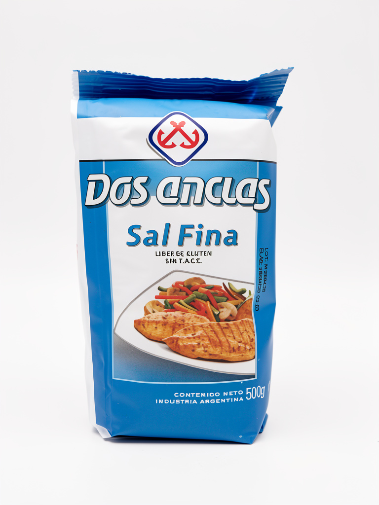Sal dos anclas paquete 500gr