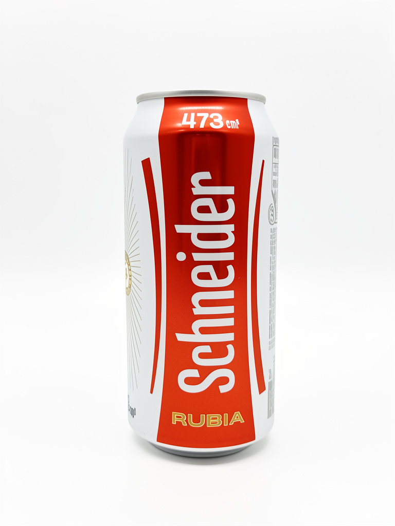 Cerveza schneider full rubia 473ml