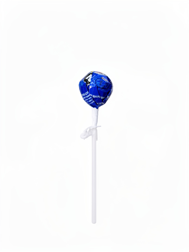 Chupetin mister pops azul c/chicle