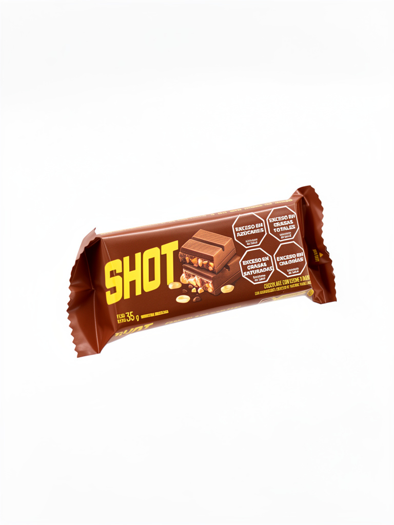 Chocolate shot c/mani 35gr