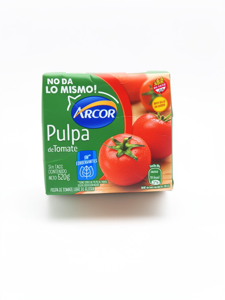 Pulpa de tomate arcor 520gr