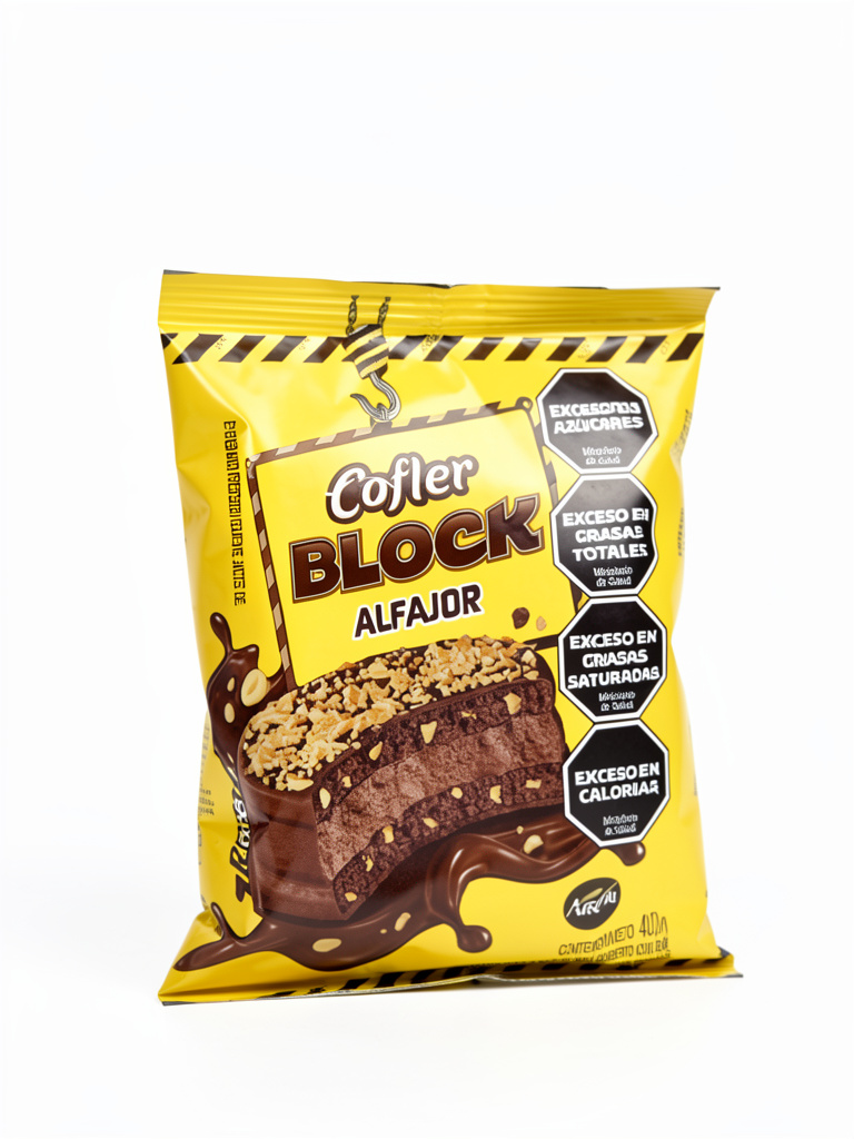 Alfajor cofler block 40gr