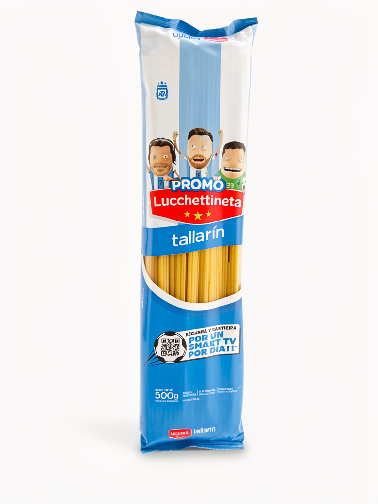 Fideos lucchetti tallarín 500gr