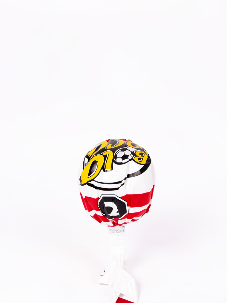 Chupetin bola loca rojo