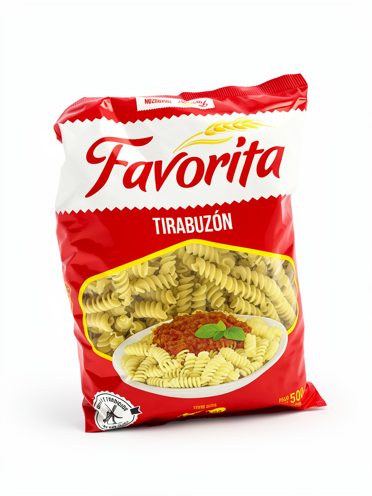 Fideos tirabuzón 500gr