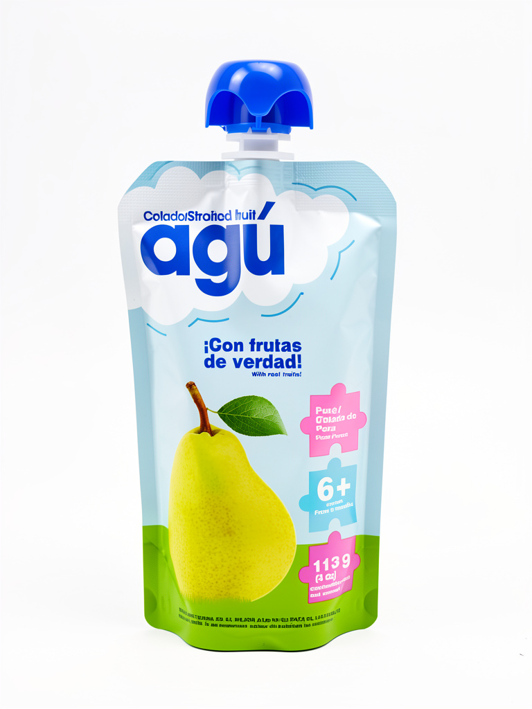 Agu colado de pera 113g surtidos