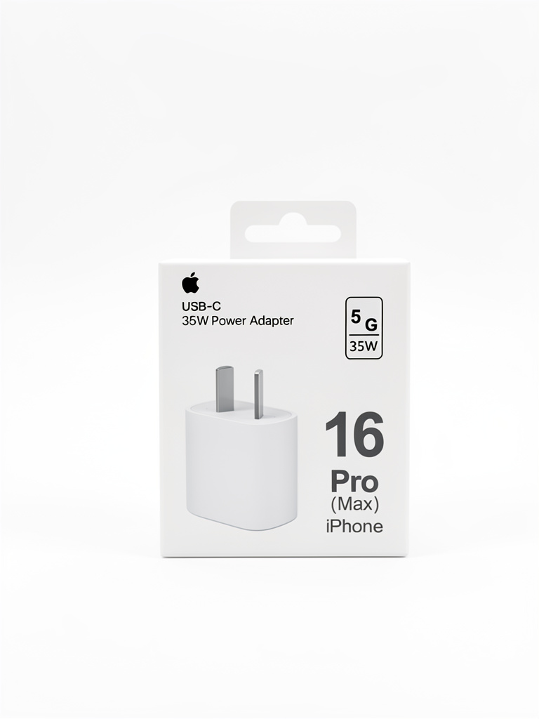 Apple cargador USB-C 35W blanco