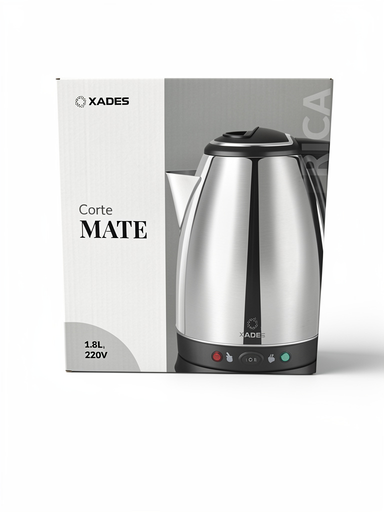 Pava eléctrica con corta mate acero