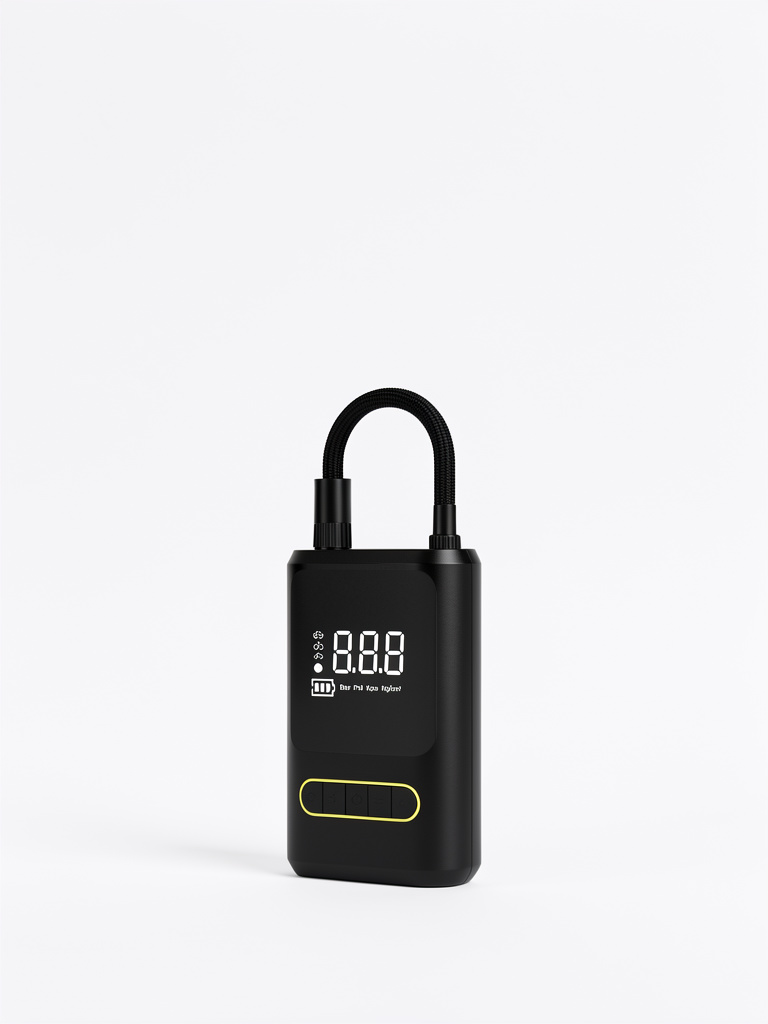 Inflador Portátil Negro