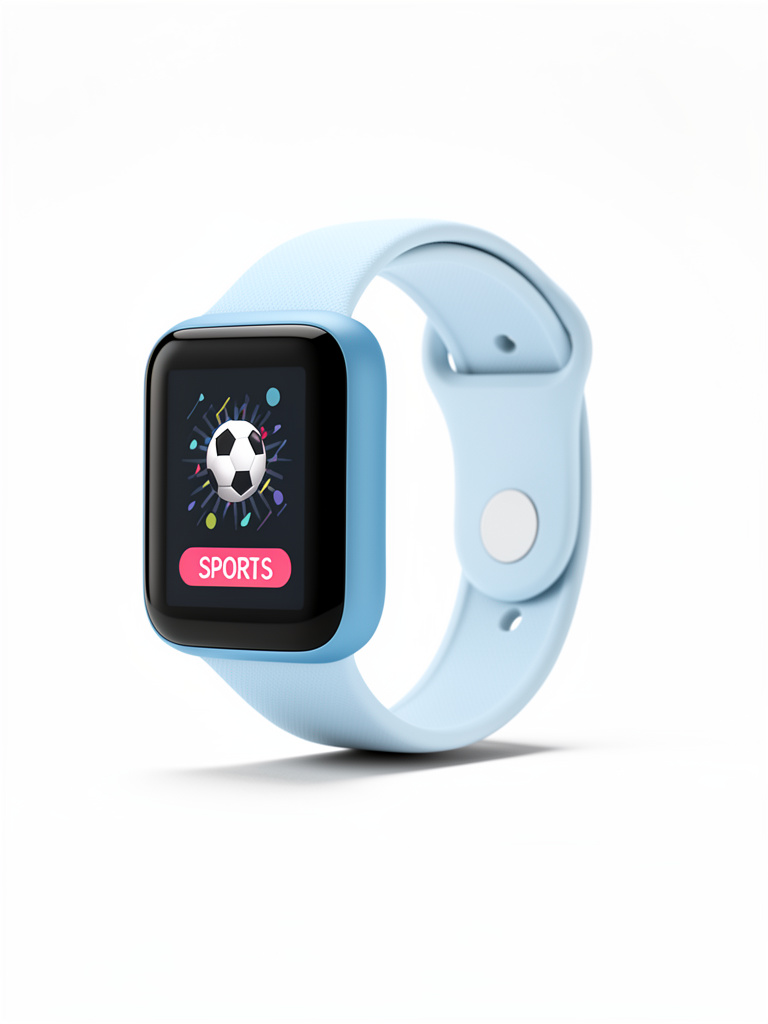 Smartwatch D20 Celeste