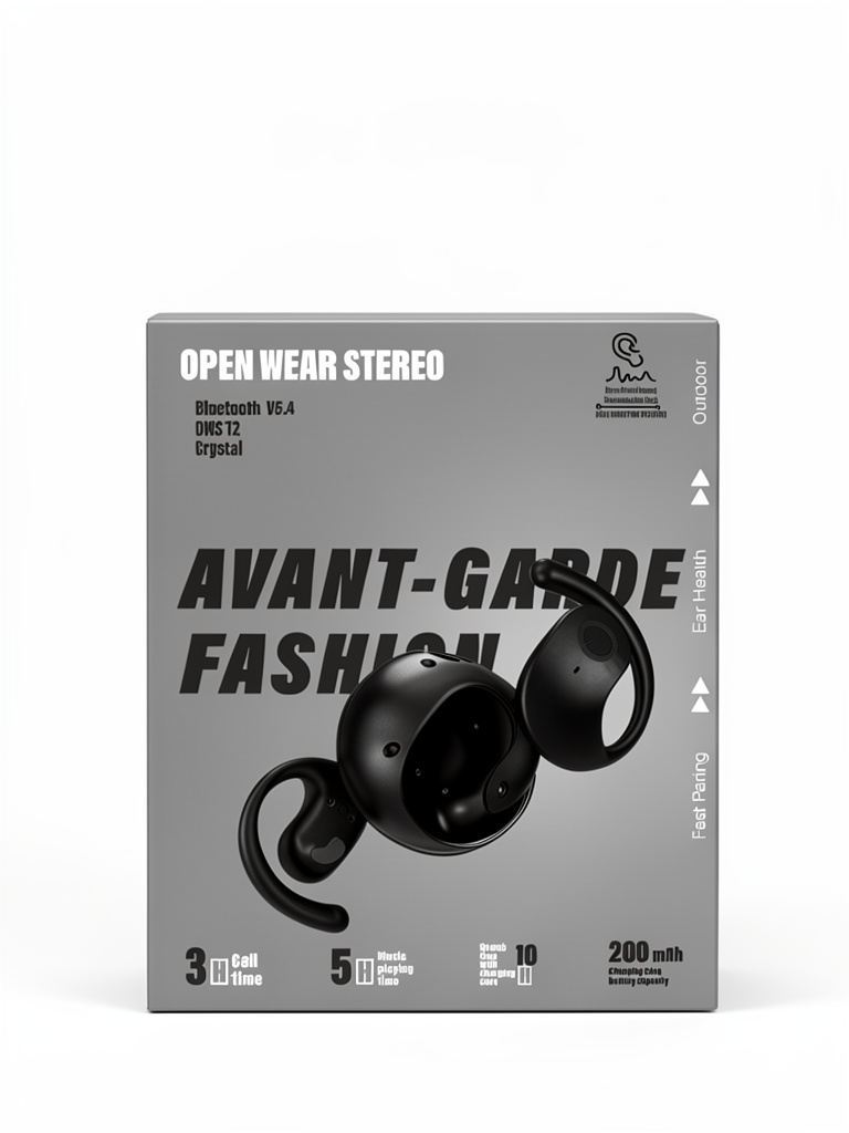 Open Wear Stereo Negro
